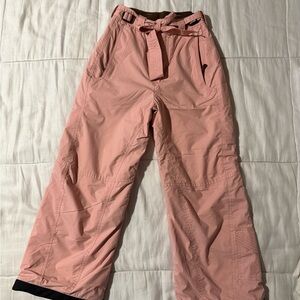 Columbia Kids Light Pink Snow Pants